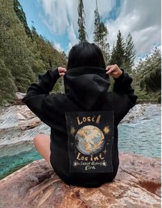 Lunar Glow Graphic Hoodie