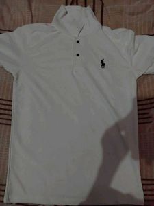 Ralph Lauren White Polo Shirt