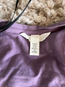 H&amp;M - Lavender Full Sleeve Top