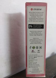 Zivame Body Lotion Natural &amp; Vegan