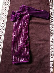 Purple Party Dress