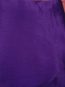 Premium Blue Silk Saree_NEW_With Blouse Pc_ Qty. 1