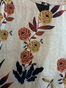 Shein Floral Crop Top