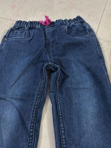 Babyhug Denim Joggers