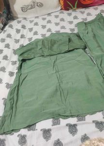 Green Kurta Set