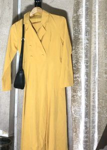 Mustard Yellow Formal Dress