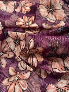 Floral Purple Scarf 💜