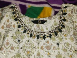 Green Kurta &amp; plazo Set