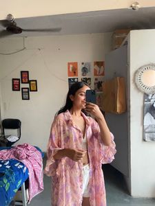Floral Print Cover-Up