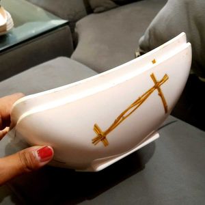 Serving Bowl Set Plastic Minimalistic