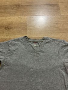 Gray V-Neck T-Shirt