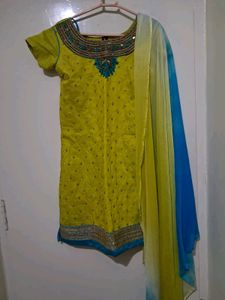 Embroidered Kurta Set