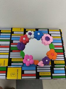 Pinterest Clay Flower Mirror 🪞🌸