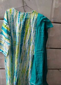 Green Kurta Set