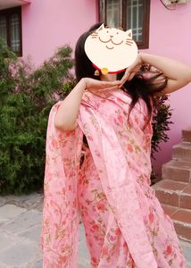 E💥Sale💥 Saree 50 Rs. Beautiful Floral Pattern