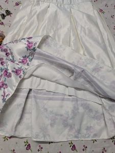 Floral Print Skirt