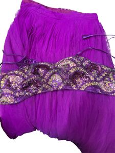 Purple Lehenga Choli Set