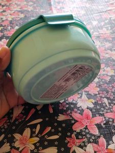 Teal Food Container