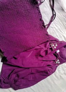 Crop Top With Inner
