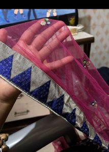 Elegant Pink dupatta