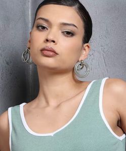 Shein Sleeveless Binding RibbedFitted Tank Top