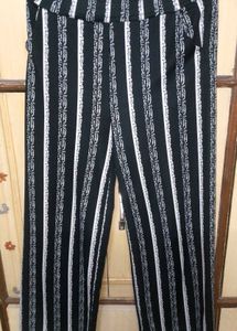 Women Striped wide leg Palazzo