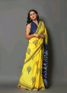 Mulmul Pure Cotton Saree