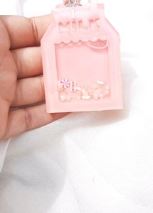 Milk Kawaii Shaker keychain