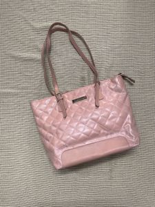 Pink Quilted Handbag