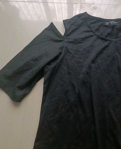 Amazing Black Cutout Top