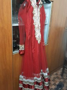 Anarkali Kurta Pajami And Dupatta