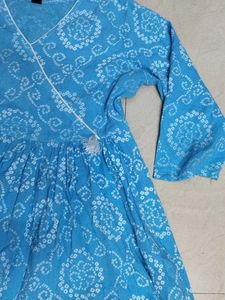 Light Blue Peplum top