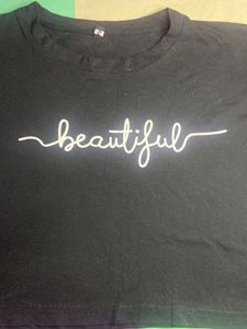Black Beautiful Tee