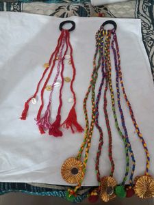 Boho Hair Bands👩‍🦰🧶 (both of them)