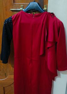 Red &amp; Black Party Dress