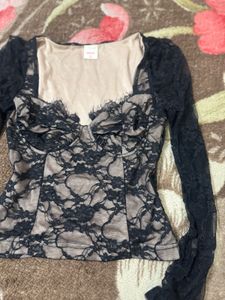 Black Lace Bodysuit