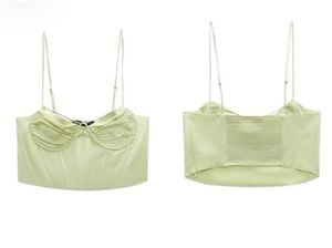 Zara Lime Green Corset Top