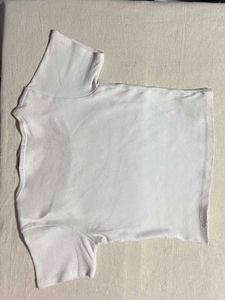 White Crop Top