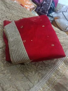 Gold Embroidered Lehenga Choli