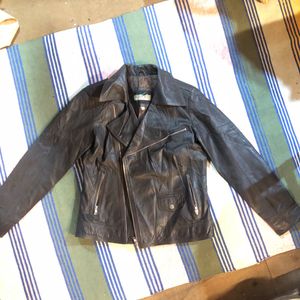 Genuine Leather Biker Jacket