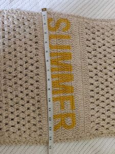 anko Summer Crochet Tote Bag