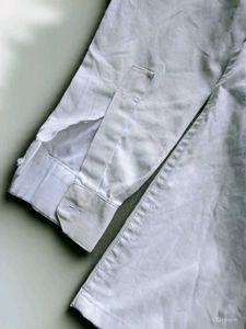 White Long Sleeve School Uniform Shirt