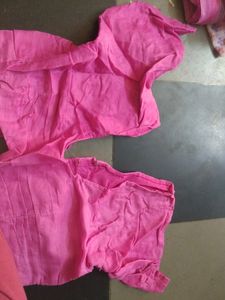 Cotton Saree With Blouse Size(34)