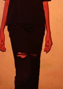 Ripped Black Jeans