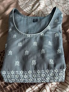 Grey Kurta