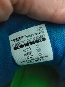 Red Tape Blue High-Top Sneakers