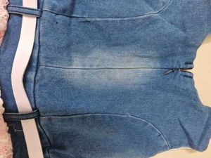 Denim &amp; Pink Tulle Dress