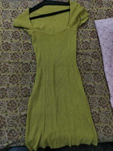 Olive Green Bodycon Dress