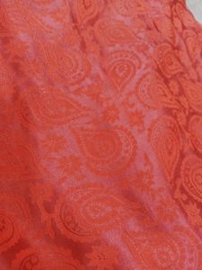 Mirror Work Saree🧡🤍
