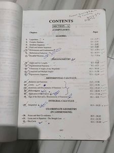 ISC Mathematics Class XI Book